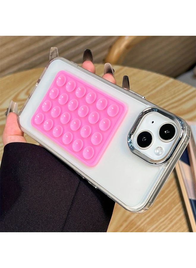 Mixed Color 3 Self Adhesive Suction Cup Phone Case Compatible with iPhone 14 - Image 5