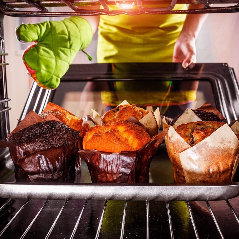 Oban Tulip Cupcake Liners Cupcake or Muffin Liners 150 Pack Medium Baking Cups Muffin Wrappers Perfect for Birthday Parties, Weddings, Baby Showers (Brown) - Image 5