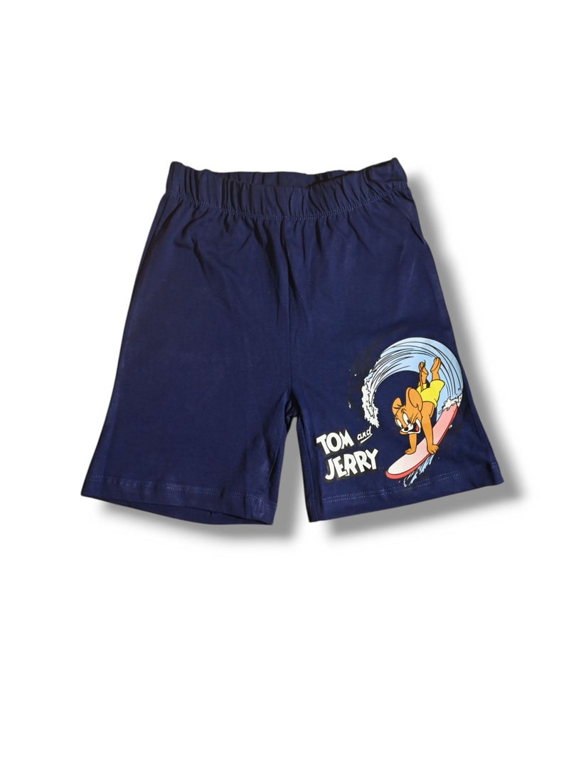 Tom And Jerry TOM AND JERRY - BOYS T-SHIRT & SHORT SET  - Image 3