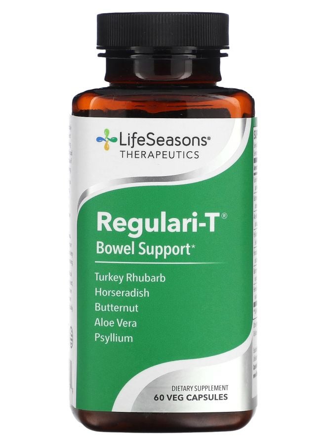 Regulari-T Bowel Support 60 Veg Capsules