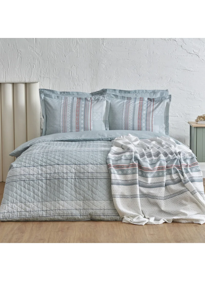 Karaca Home Keira Summer Set Double Pique Set Blue