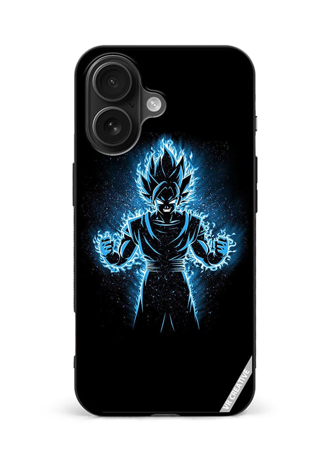 Protective Case Cover For Apple iPhone 16 Plus Gohan Design Multicolour