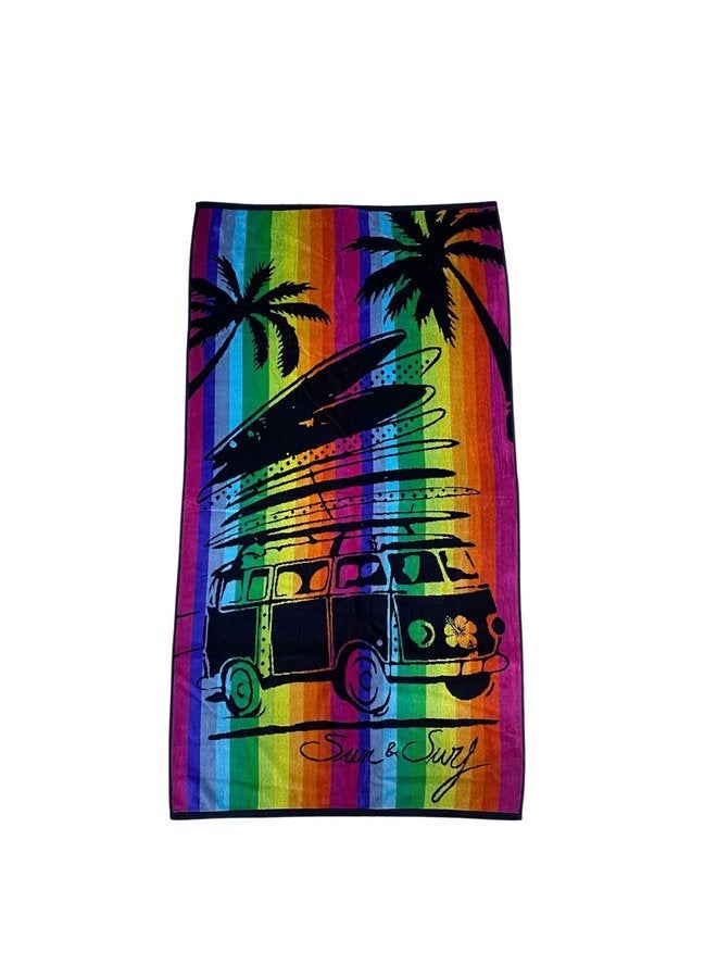 toãlla Toalla Beach Towel, 100% Cotton, Practical, Soft On The Body, Size 86*160 - Image 3