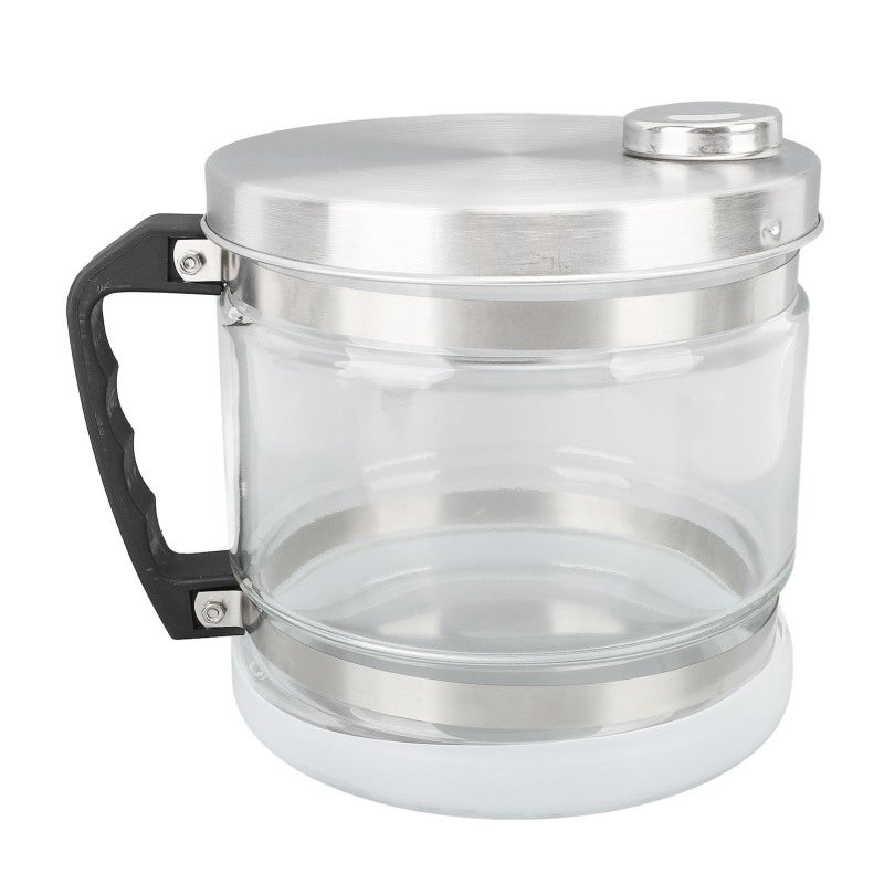 Distilled Water Container: Glass Jar With Stainless Steel Lid - Wide Compatibility Replacement Storage Bottle For Home Beauty And Countertop Still Use - Image 5
