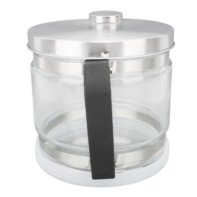 Distilled Water Container: Glass Jar With Stainless Steel Lid - Wide Compatibility Replacement Storage Bottle For Home Beauty And Countertop Still Use - Image 1