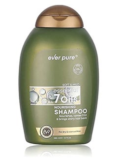 ever pure Ever Pure Nourishing Shampoo with 7 Natural Essential Oils - 385 ml 