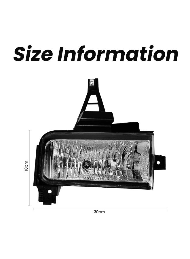 Fog Light Assembly Set for Toyota Land Cruiser 2008 – KASHAFI Front Bumper Fog Lamps with Wiring Harness & Switch, H11 12V 28W Halogen Bulbs, Waterproof, Direct Replacement (Left & Right) - LC2008TY - Image 5