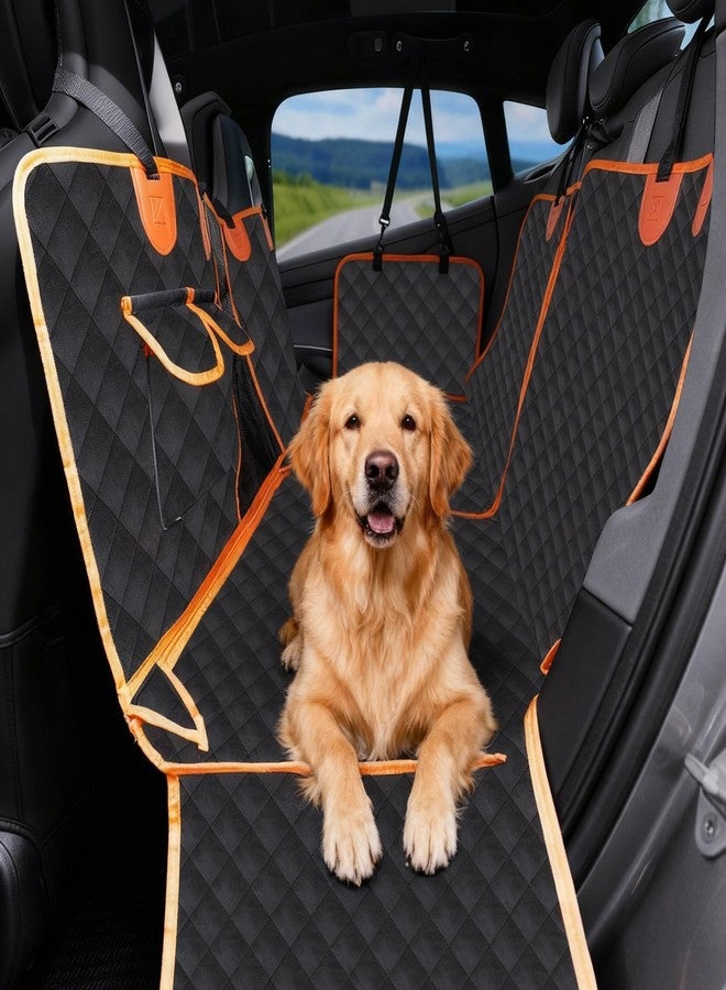 RUTU Back Seat Extender for Dogs, Large Space, Heavy Duty Waterproof Dog Car Seat Cover Fits Middle Armrest for Cars,SUVS & Small Trucks,Non-Slip Durable Soft Back Seat Covers - Image 1