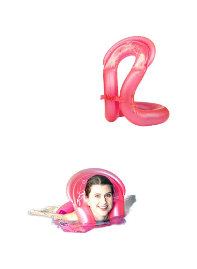 Swimming Fun Yonglebao, 7Th Generation Snake-Shaped Swim Ring, Children'S Thickened Ring-Type Inflatable Swimming Ring, Red S Size, Double/3 Air Chambers Randomly Sent - Image 2