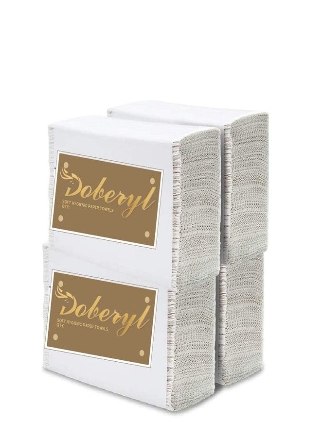 Doberyl Multi-Fold Paper, Soft Hygienic Multifold Paper Napkin (500(Pack of 4)) - Image 1