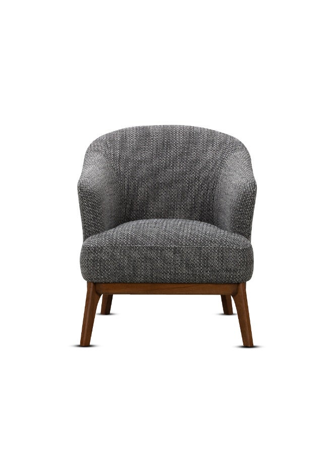 ROTAI Laura Lounge Chair with 2-Year Warranty | Soft Fabric Accent Chair | D28 High-Density Foam | Spring Support | Pine Wood Frame | Modern Armchair for Living Room or Bedroom. - Image 1