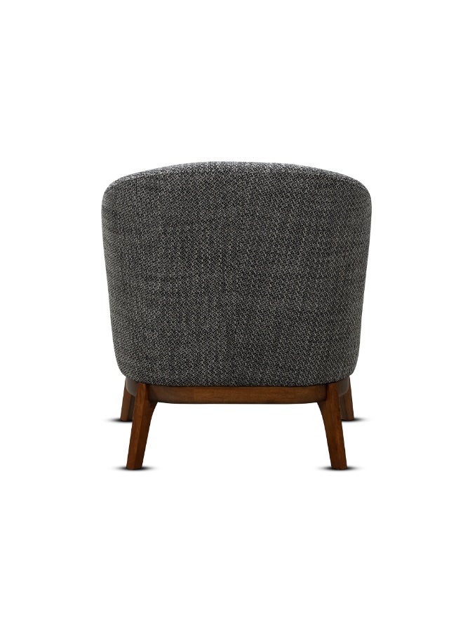 ROTAI Laura Lounge Chair with 2-Year Warranty | Soft Fabric Accent Chair | D28 High-Density Foam | Spring Support | Pine Wood Frame | Modern Armchair for Living Room or Bedroom. - Image 3