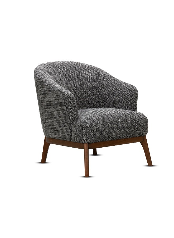 ROTAI Laura Lounge Chair with 2-Year Warranty | Soft Fabric Accent Chair | D28 High-Density Foam | Spring Support | Pine Wood Frame | Modern Armchair for Living Room or Bedroom. - Image 2