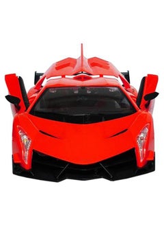 TOON TOYZ Luxurious Remote Control Super Car - RED  - Image 5