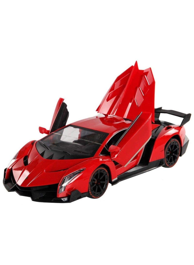 TOON TOYZ Luxurious Remote Control Super Car - RED - Image 3