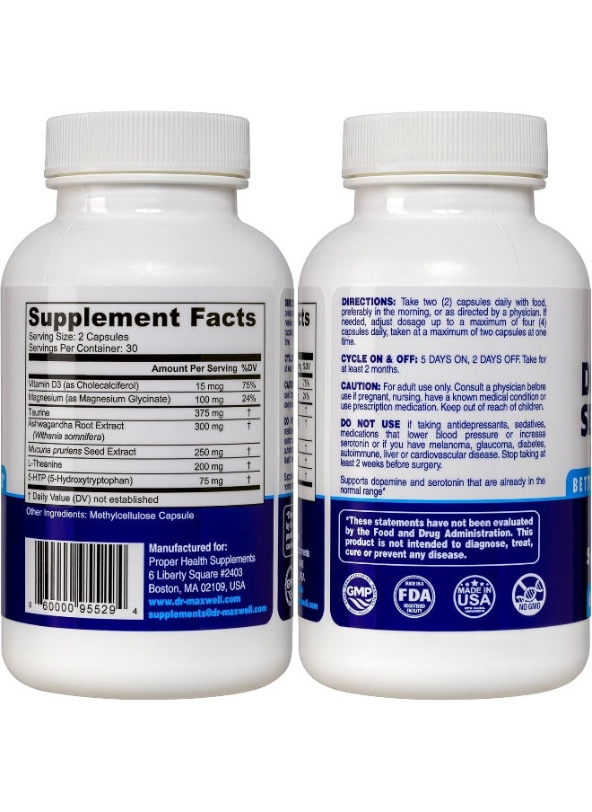 Dr. Maxwell Dr. Maxwell Serotonin and Dopamine Supplements  - Image 2