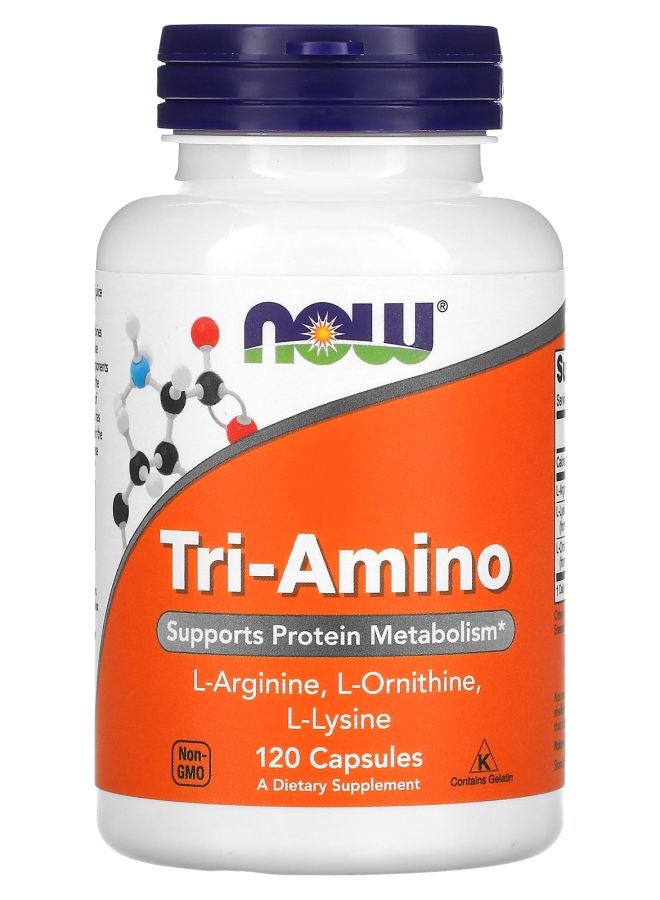 now Tri-Amino 120 Capsules