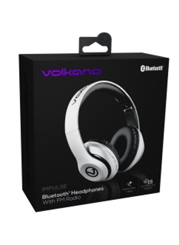 Volkano Impulse Series Bluetooth Head Phones - Silver - pzsku/Z9078A77525518006E286Z/45/_/1727341395/d4d6b619-c016-43e1-ad48-e363096354f7