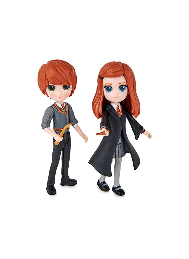 World, Magical Minis Ron And Ginny Weasley Friendship Set With Collectible Toy Figures And 2 Creatures, Kids Toys For Ages 5 And Up