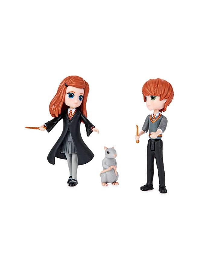 World, Magical Minis Ron And Ginny Weasley Friendship Set With Collectible Toy Figures And 2 Creatures, Kids Toys For Ages 5 And Up