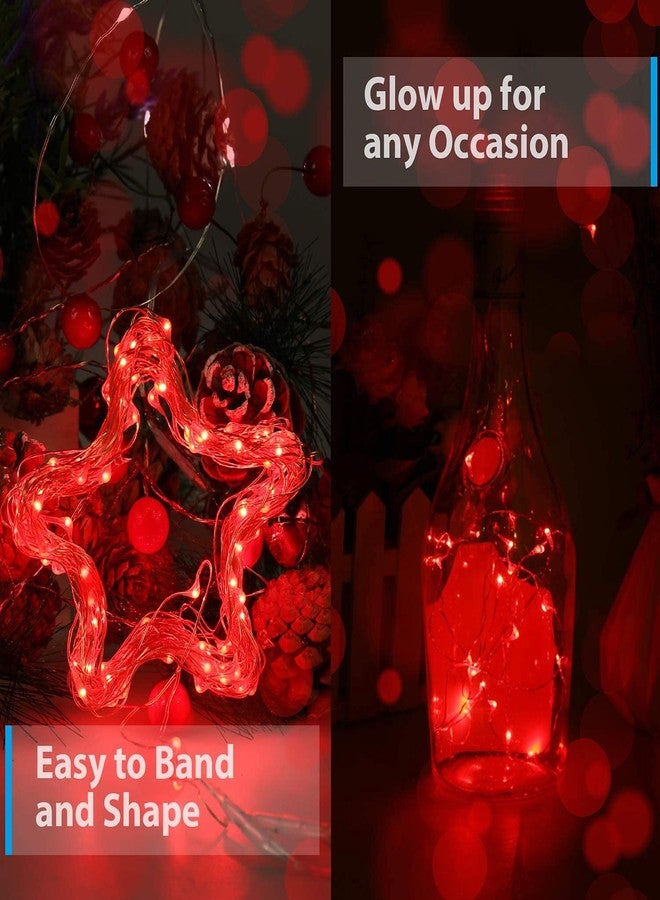 MANSAA M23 USB LED String Light | 5 Meter 50 LEDs | Red Color | USB Operated | Home Decor LED Light - Image 5