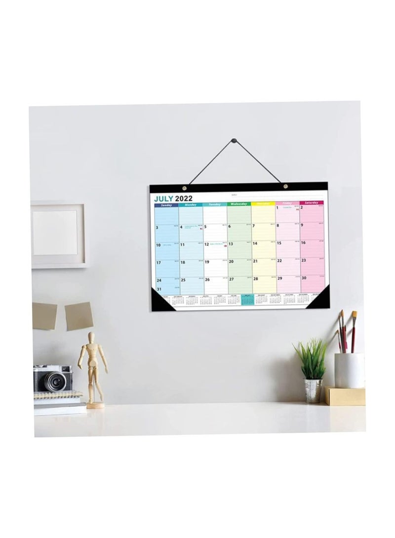 GGOOT Desk Calendar 18 Month Calendar Large Office Decor Chinese Calendar Desktop Calendar Monthly Wall Calendar 2023-2024 2023-2024 Wall Calendar Monthly Simple 2023  - Image 3