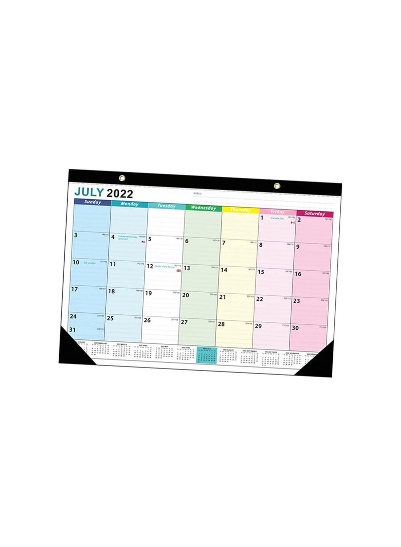 GGOOT Desk Calendar 18 Month Calendar Large Office Decor Chinese Calendar Desktop Calendar Monthly Wall Calendar 2023-2024 2023-2024 Wall Calendar Monthly Simple 2023  - Image 1