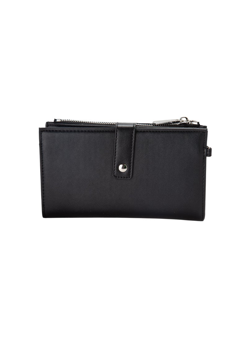 Bata Textured Wallet with Hand Strap - Image 2