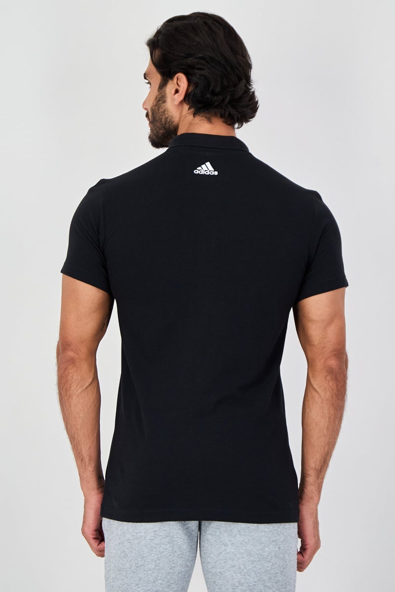 PUMA Men Sportswear Fit Short Sleeve Outdoor Polo Shirt, Black - Image 3