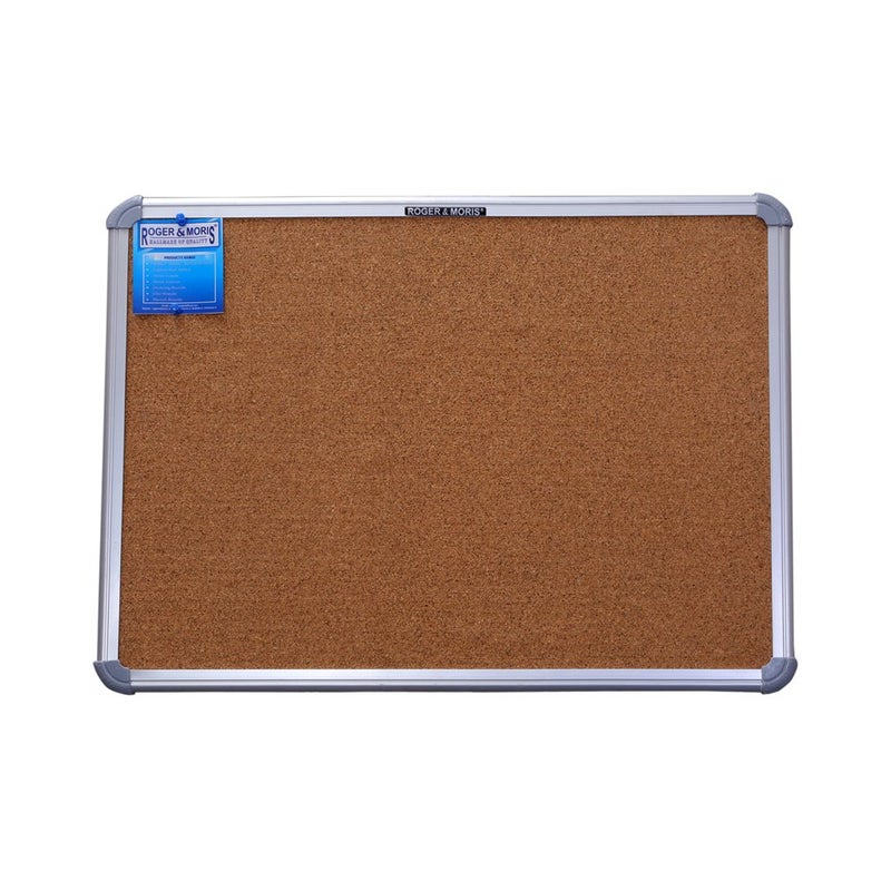 Roger & Moris Anodized Aluminium Frame Cork Board - Sturdy, Waterproof for School, Office, Home (Size : 2 feet x 1.5 feet) - Image 3