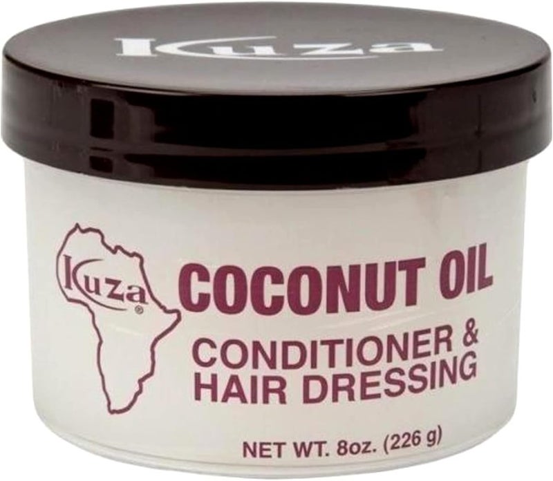 Kuza Coconut Oil Conditioner & Hair Dressing - 8 Oz - Image 1