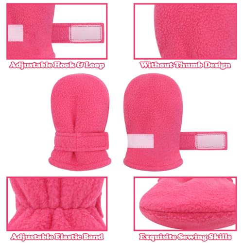 Sarfel Baby Mittens 0-6 Months Infant Gloves 0-6 Infants Mitten Toddler Girl Mitten Newborn Winter Gloves Infant Winter Mittens - Image 3