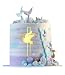 ALNGFUIK Cross Peace Dove Cake DecorationMirror Gold Acrylic Dove Cross for Baptism Holy Communion Christening Baby Shower Baptist Theme Party Birthday Supplies - Image 4