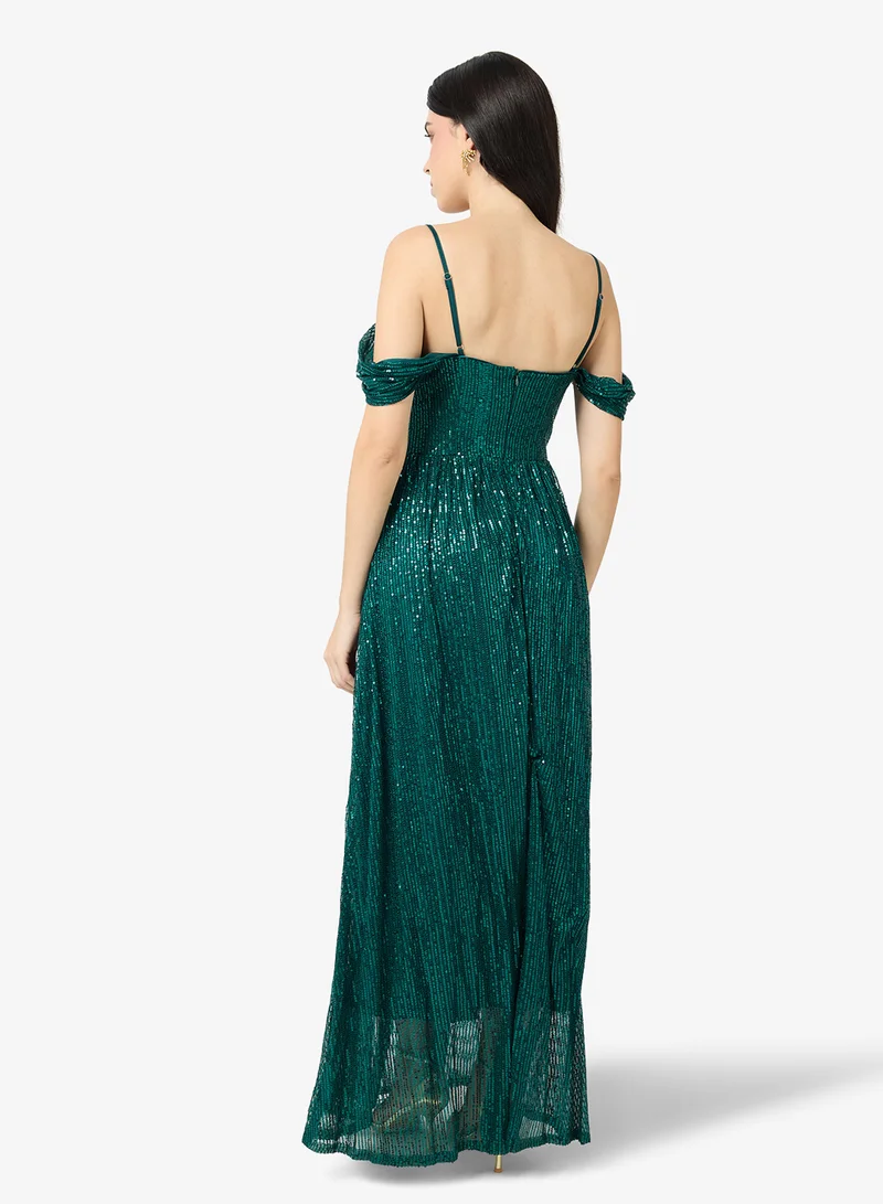 Ella Limited Edition Cold Shimmer Shimmer Dress