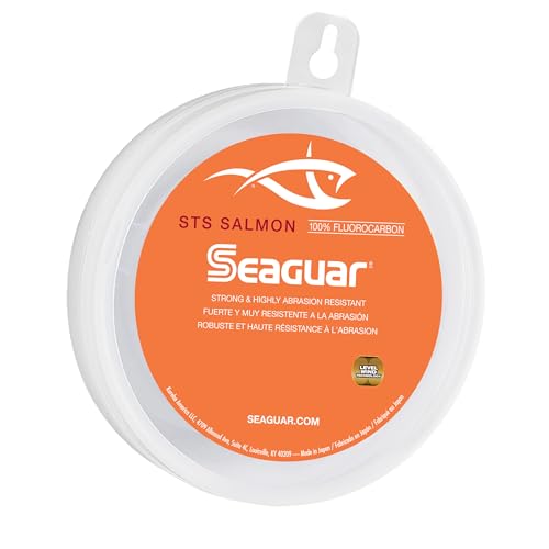 Seaguar STS Salmon 100% Fluorocarbon Fishing Line 30lbs, 100yds Break Strength/Length - 30STS100 - Image 1
