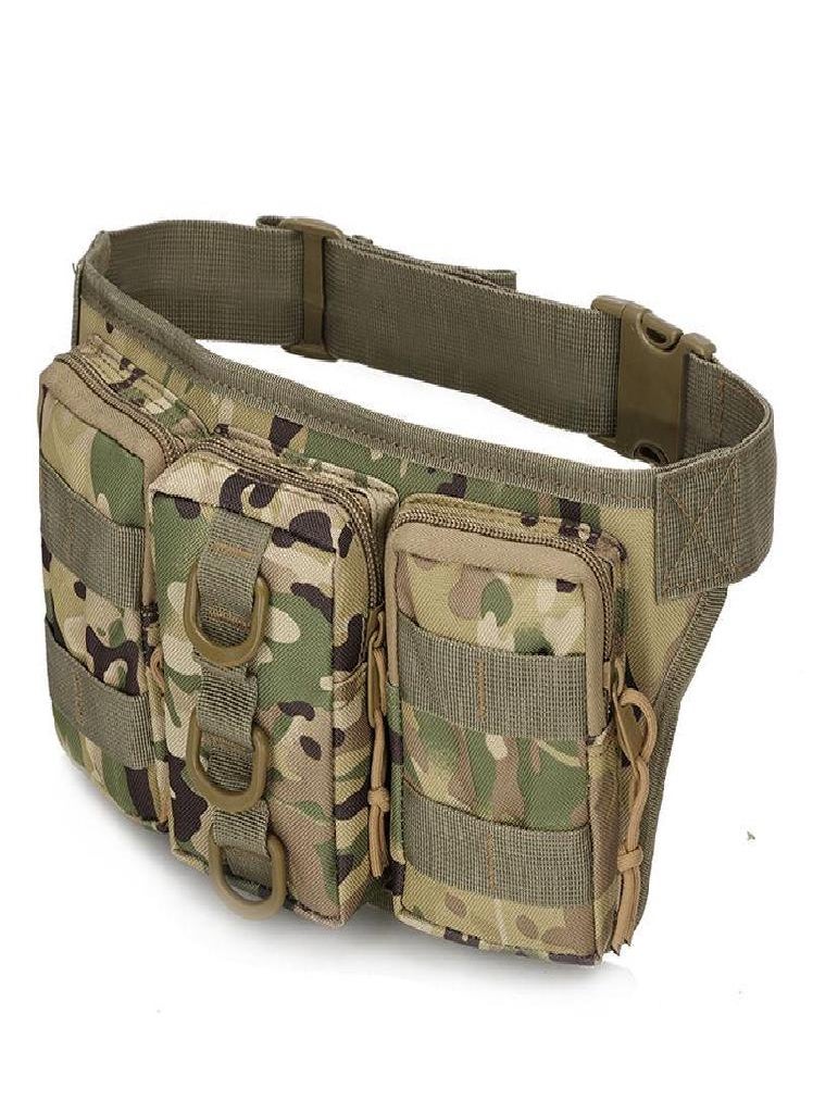 Eckek - Scione Tactical Molle Waist Military Caouflage Outdoor Waterproof Travel Camping Hiking Running Bag - Image 1