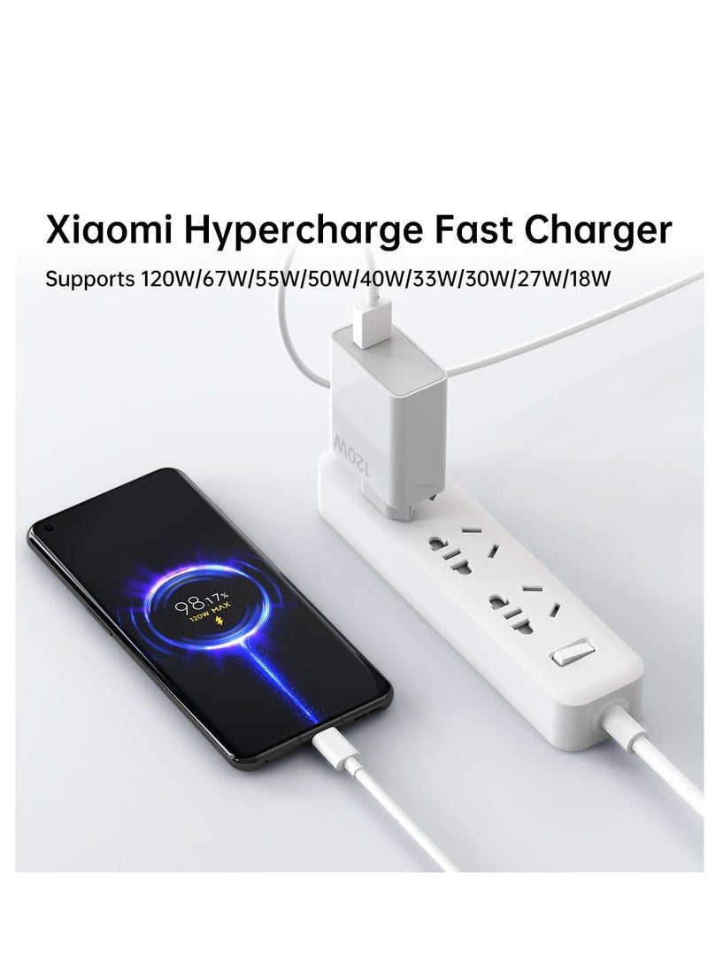 general 120W Fast Charger and Cable for Xiaomi, 3A/1M 120W Charge Cable, UK Wall Charge, Fast Charging for Xiaomi 15 14 Ultra 13T Pro 13 12T 12 Pro 11T Redmi Note 14 13 12 Pro 11 Mi 11 POCO X7 X6 X5 X4 GT F - Image 2