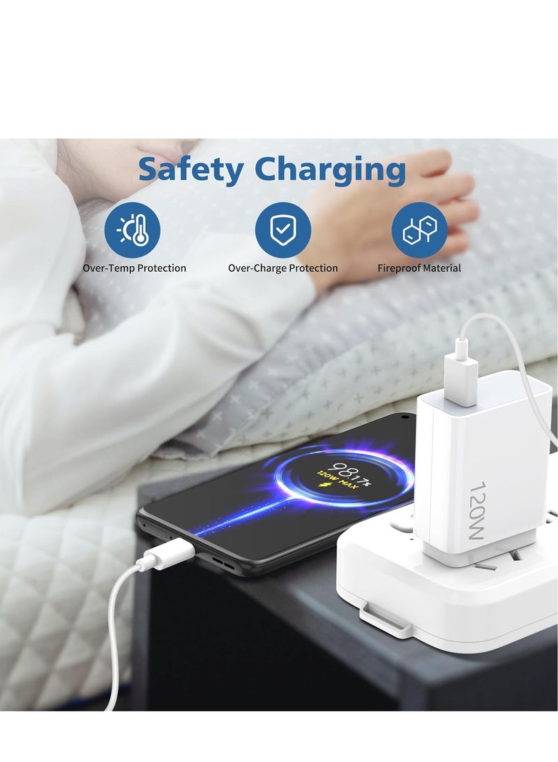 general 120W Fast Charger and Cable for Xiaomi, 3A/1M 120W Charge Cable, UK Wall Charge, Fast Charging for Xiaomi 15 14 Ultra 13T Pro 13 12T 12 Pro 11T Redmi Note 14 13 12 Pro 11 Mi 11 POCO X7 X6 X5 X4 GT F - Image 4