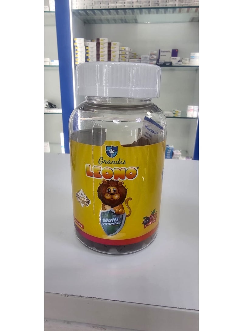 GrandiS LEONo Multi-Vitamin Gummies Berries Flavor