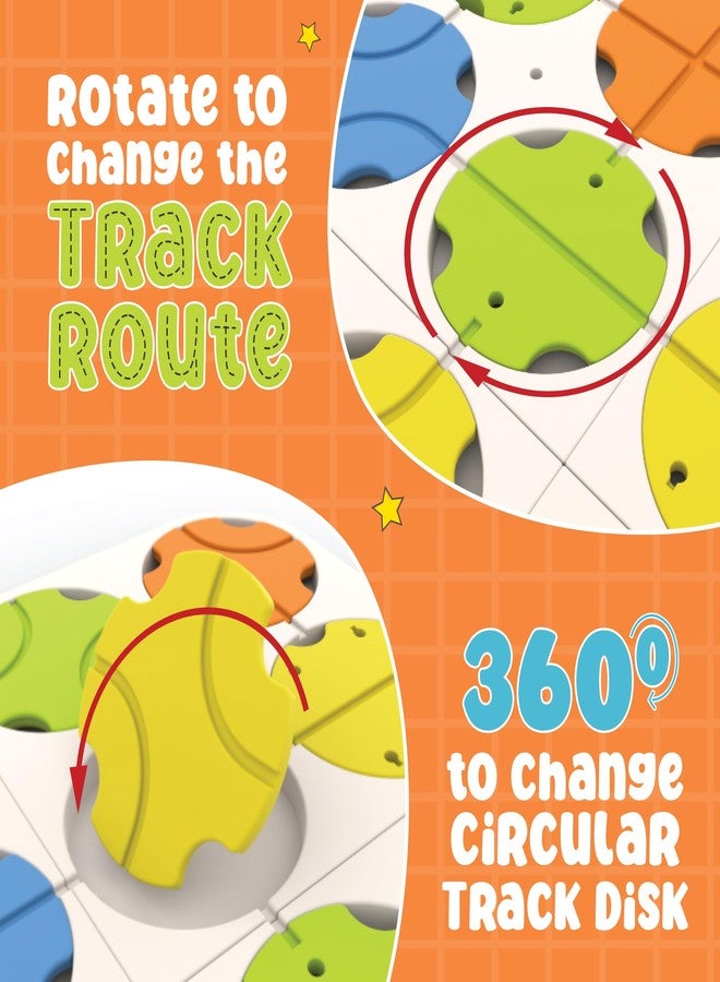 innovitoy DIY Maze Track School Toy Set Interactive, Customizable, Educational Maze Game for Kids, Buildable Track Puzzle for Fine Motor Skills & Imaginative Play Preschool Learning School Bus Playset - Image 4