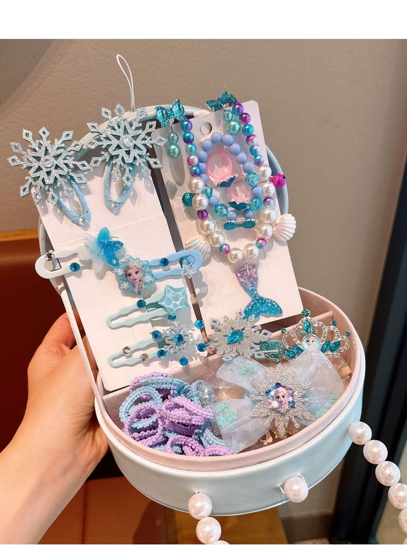 Little Girl Headpiece Princess Cute Set Gift Box - Image 1