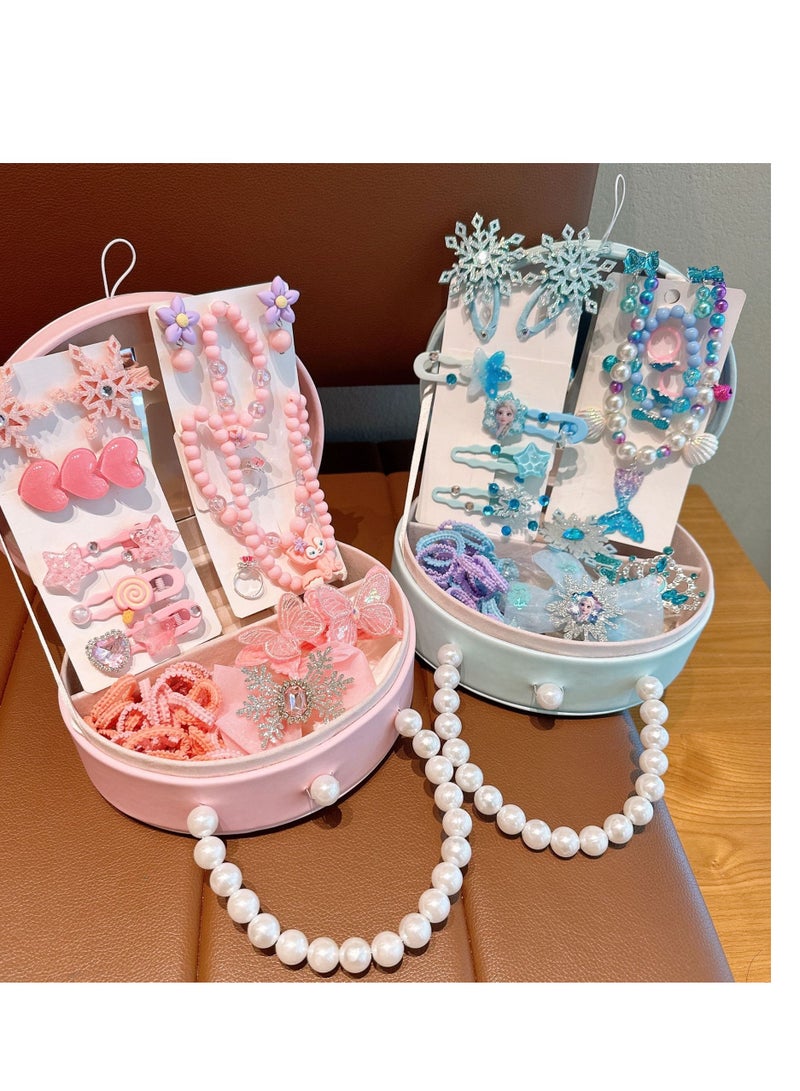 Little Girl Headpiece Princess Cute Set Gift Box - Image 4