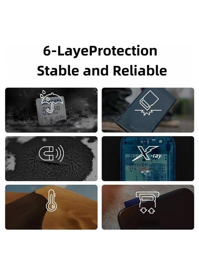 سامسونج بطاقة الذاكرة EVO Plus MicroSD UHS-I 128GB سرعات تصل إلى 130 ميغابايت / ثانية - Image 5