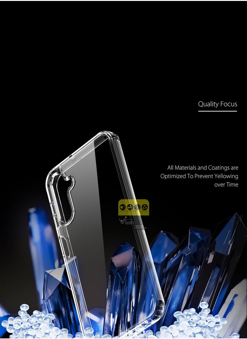 CHAPPELINE - Airbag Case Series Premium Transparent Airbag Shockproof Anti-Yellowing Clear Case Cover For Samsung Galaxy A24 4G 2023 Clear - Image 1