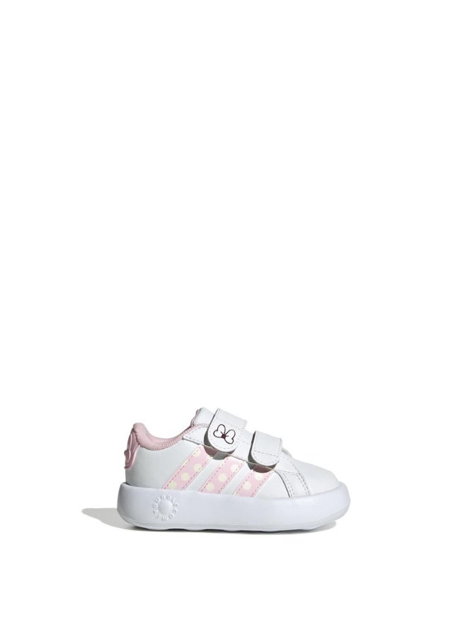 Adidas Grand Court Minnie Cf I White Sportswear Shoes For Infant 3K  - Image 5