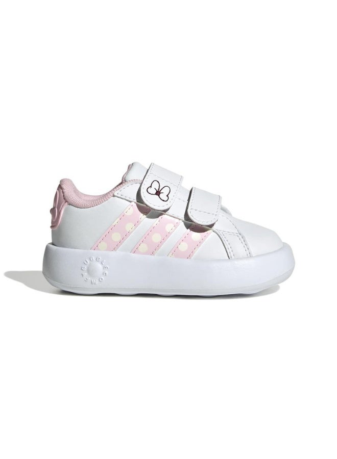 Adidas Grand Court Minnie Cf I White Sportswear Shoes For Infant 3K  - Image 4