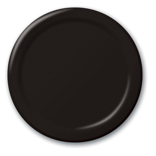 Creative Converting Paper Banquet Plates, 10.25", Black - Image 5