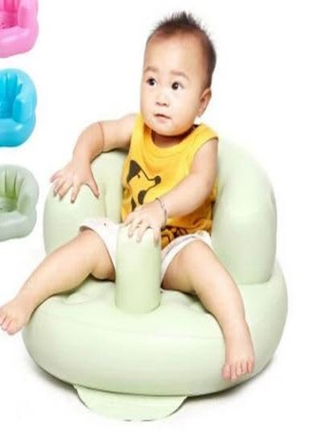 Matiko Airy Baby Chair Japan Soft Baby Bath & Floor Seat/Sofa/Chair with inbuilt Inflatable Pump (Japan Soft Baby Bath) - Image 4