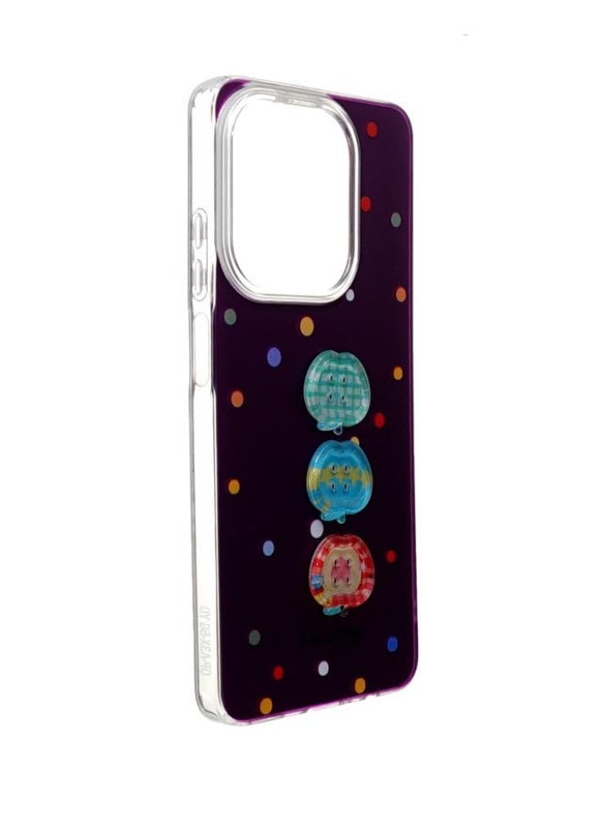 Plastic Back Cover For Oppo A3x, Multi Color - Image 3