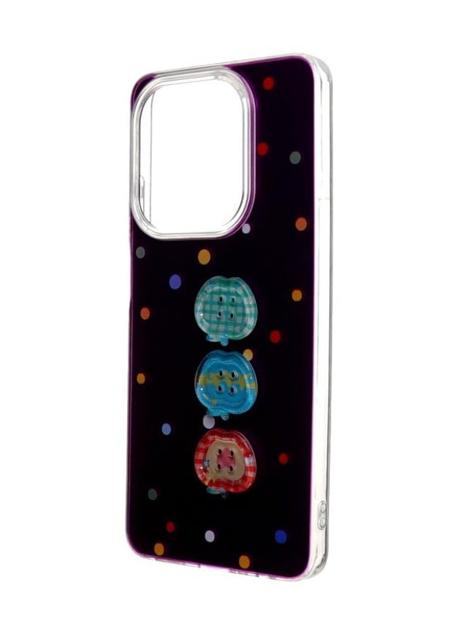 Plastic Back Cover For Oppo A3x, Multi Color - Image 2